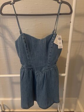 NWT Hollister Denim Dress - Light Blue